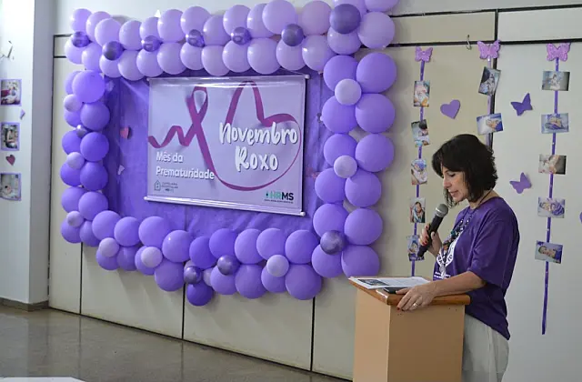 Novembro roxo: HRMS fala sobre perigos da prematuridade