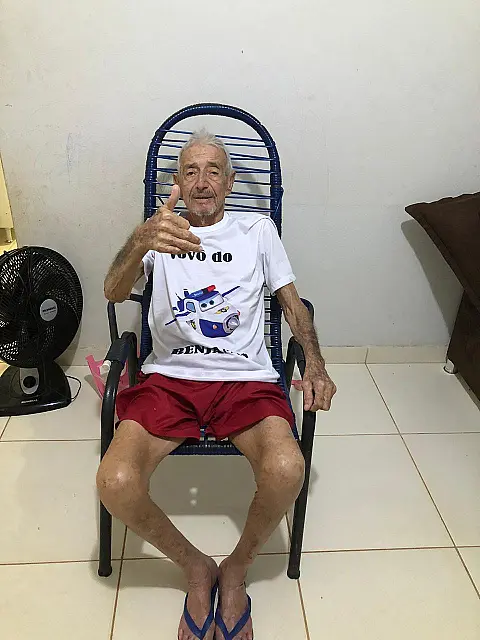 Nota de falecimento do senhor Antônio Leite Moraes, de 86 anos