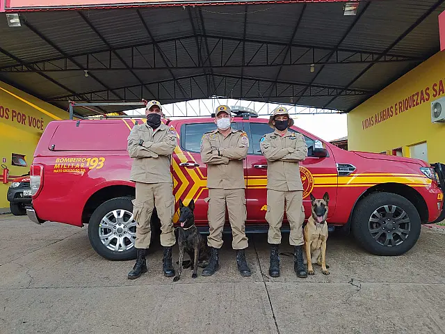 Bombeiros de Aquidauana recebem reforço da Capital