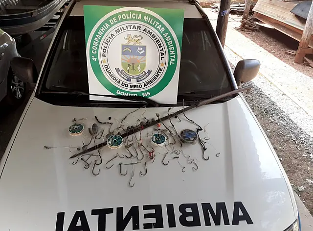PMA apreende petrechos ilegais de pesca