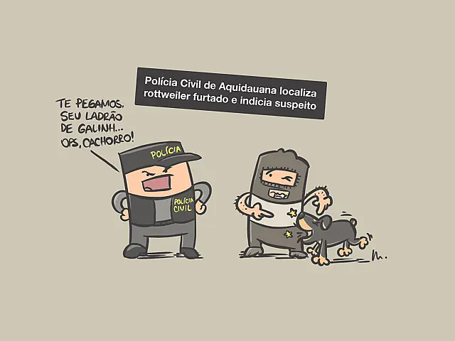 Ladrão de galinh... cachorro