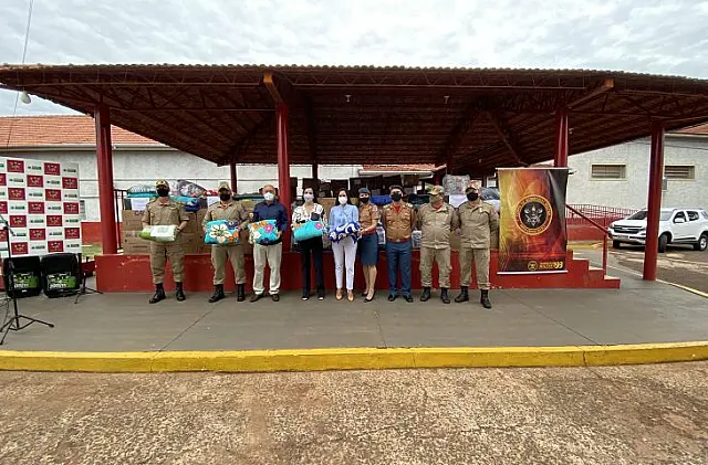 Corpo de Bombeiros bate recorde de arrecadação com entrega de 20 mil peças