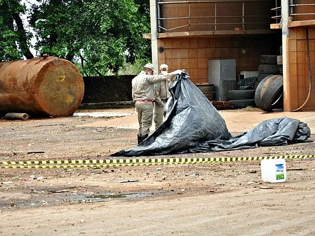 Explosão em posto de combustíveis mata homem em Campo Grande