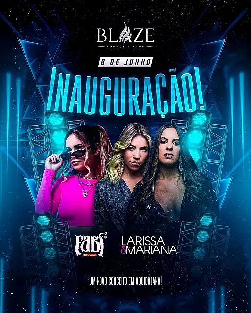 Grupo Blaze Entretenimento inaugura casa noturna em Aquidauana