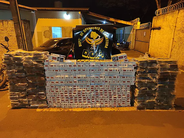 Veículo que seguia para São Paulo foi apreendido pelo DOF durante a Operação Hórus