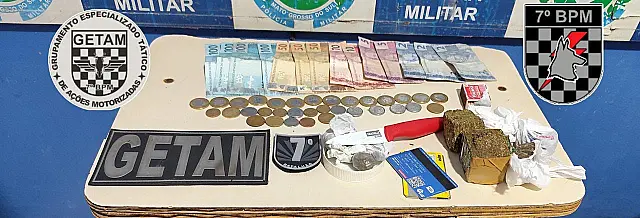 Getam realiza prisão por tráfico de drogas próximo a presídio em Aquidauana