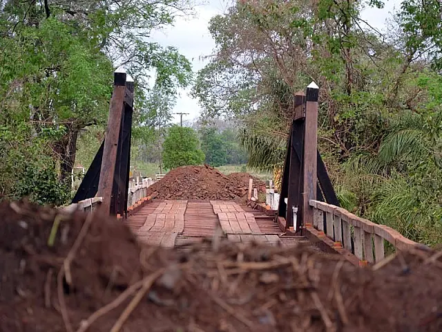 Ponte do Taquarussu deve ser liberada dentro de duas semanas, diz Agesul