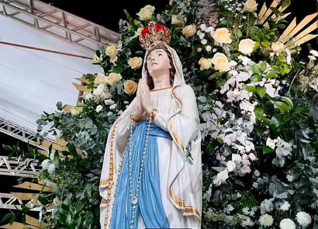 Festa em honra a Nossa Senhora de Lourdes marca dias de fé em Anastácio
