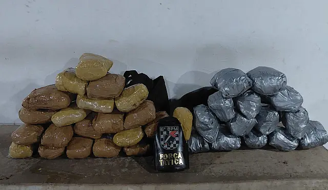 PM apreende quase 20 kg de maconha em rodoviária de Corumbá