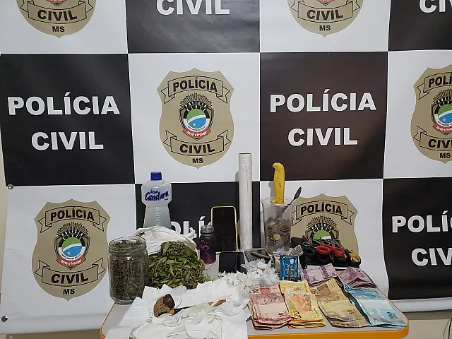 Casal é preso novamente por tráfico de drogas