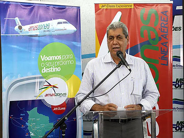 Puccinelli fala da importância de integrar e divulgar o MS em workshop de empresa aérea