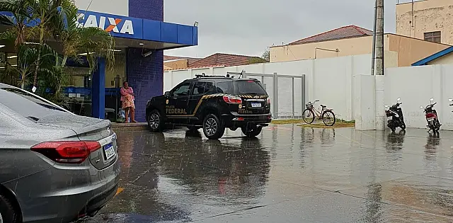Polícia Federal investiga roubo em Caixa Econômica Federal de Aquidauana