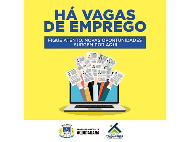 Casa do Trabalhador atualiza vagas de emprego nesta sexta-feira