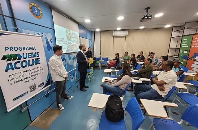 UEMS oferece curso de Língua Portuguesa para migrantes internacionais