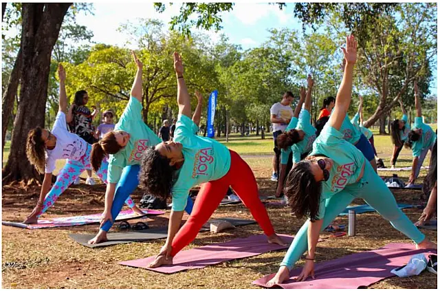 Festival da Yoga acontece no Parque das Nações Indígenas
