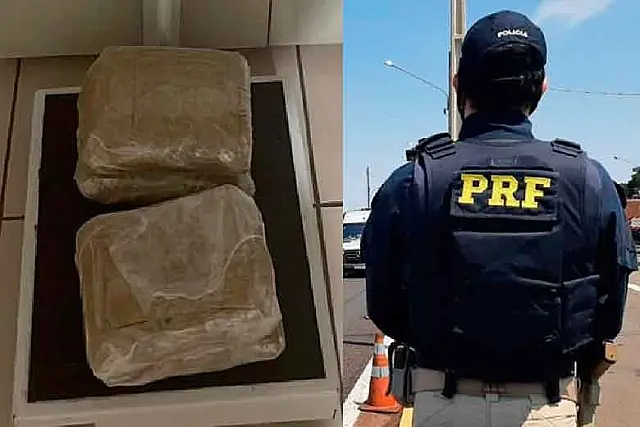 Rapaz é preso por tráfico de drogas na rodovia BR-262