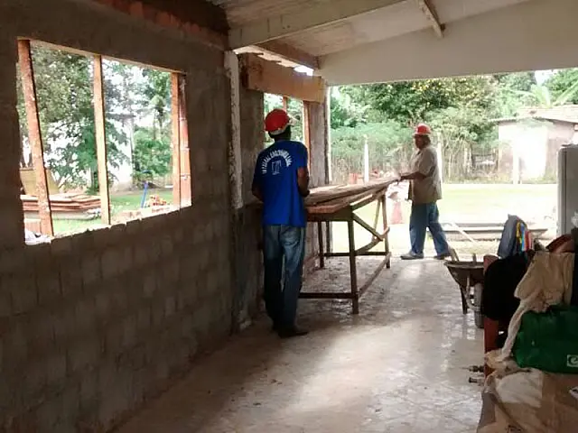 Prédio do Laboratório Municipal está sendo reformado