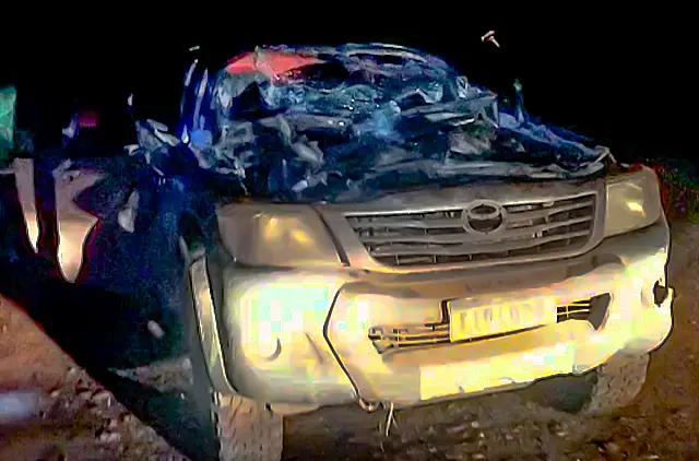 Homem tem múltiplos ferimentos em acidente na Estrada Parque