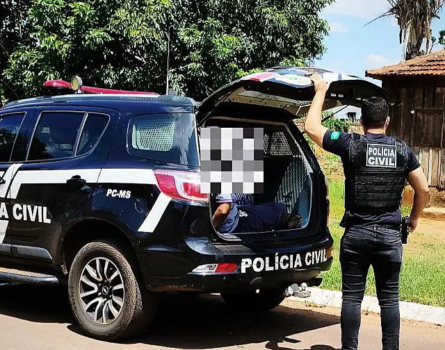 Homem é preso após ameaçar mulher durante registro de ocorrência em MS
