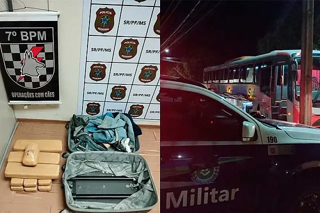 Jovem é preso por tráfico internacional de drogas em Anastácio
