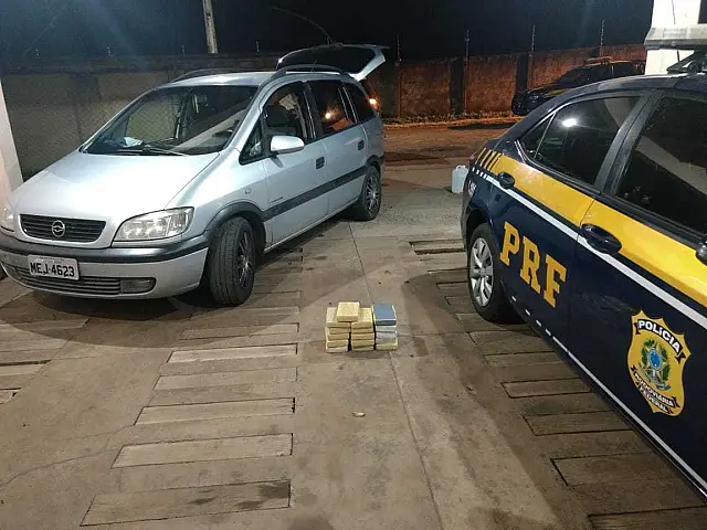 Boliviano com 16kg de cocaína é preso em Anastácio