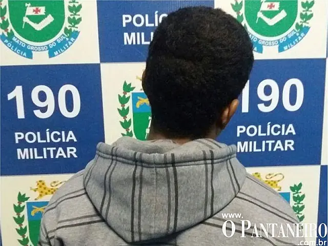 Jovem que cometia furtos é preso pela PM de Aquidauana