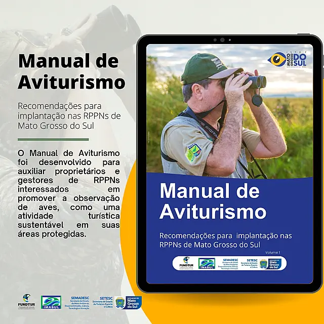 Fundtur lança manual para orientar turismo de observação de aves