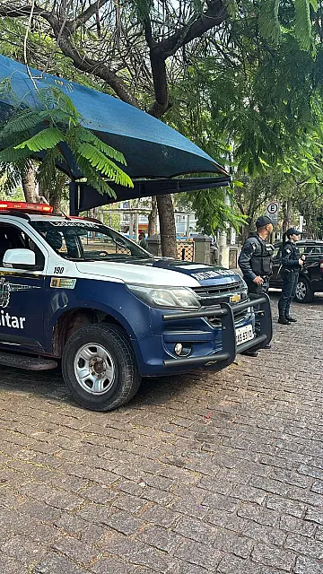 PM atende ocorrência de ataque de cães pitbull em Corumbá