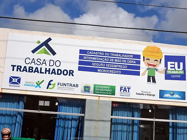 Casa do Trabalhador de Aquidauana oferece 13 vagas de emprego nesta terça-feira