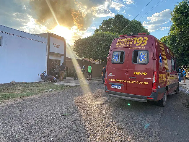 Incêndio atinge residência na Vila Paraíso