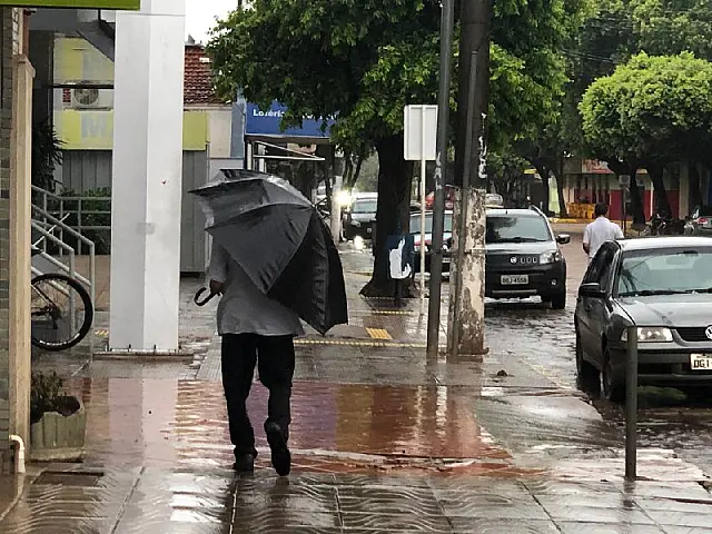 Frente fria avança e Aquidauana registra volume de 90 milímetros de chuva