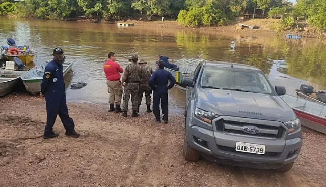 Homem que morreu após embarcação virar no rio Salobra era de Lagoa Bonita