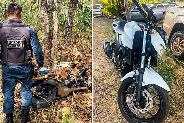 Moto furtada enquanto moradora de Anastácio dormia é recuperada pela PM