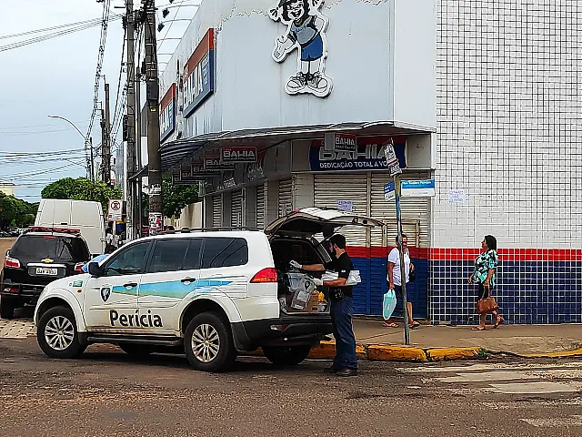 Ladrões arrombam cofre e levam dinheiro de loja das Casas Bahia em Aquidauana