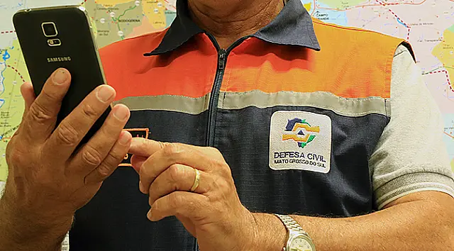 População pode se cadastrar para receber alertas pelo celular