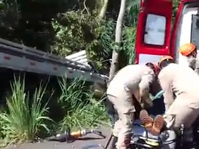 Acidente com vítima fatal na BR 262