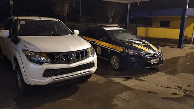 Caminhonete furtada em Goiás é recuperada em Jaraguari