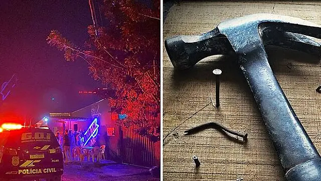 Homem leva martelada na cabeça após não pagar conta de boate