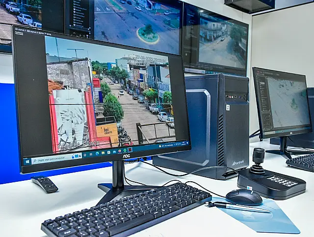 Aquidauana inaugura segunda central de videomonitoramento de 24h
