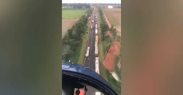 Trecho da BR-163 em Bandeirantes continua parcialmente interditado