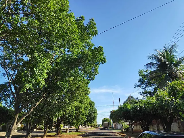 Domingo amanhece com céu claro e máxima pode chegar aos 39°C em Aquidauana