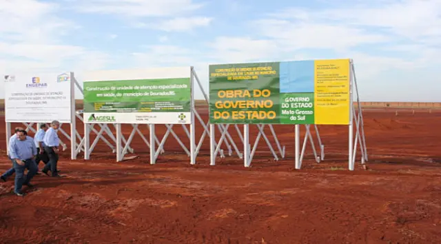 Obra do hospital vai expandir os serviços de saúde para a população da Grande Dourados