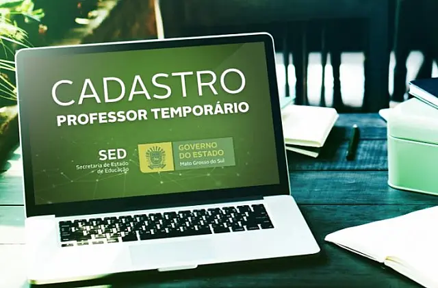 SED abre inscrição para cadastro de professor temporário