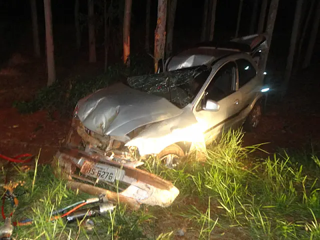 Jovem morre em acidente na MS-379
