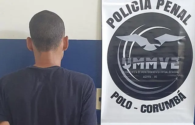 Condenado a mais de 10 anos por roubo é recapturado por policiais penais em Corumbá