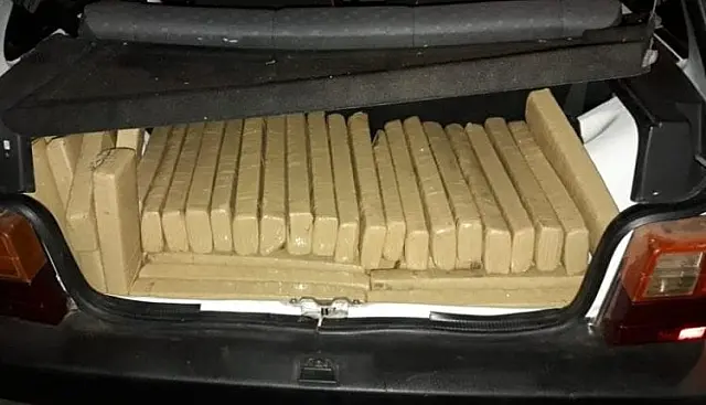Traficante é preso com 200 kg de maconha, skank e haxixe na MS-162