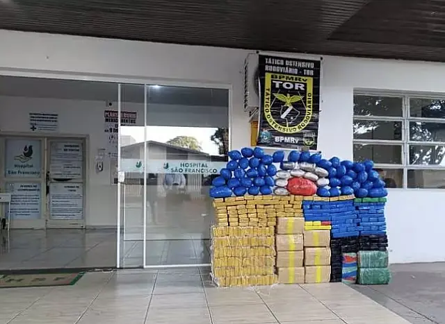 Polícia aprende carga de maconha avaliada em R$ 1 milhão