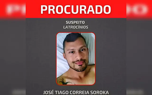 Polícia divulga fotos de homem suspeito de matar campo-grandense em Curitiba