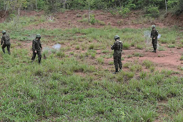 9º Batalhão de Engenharia de Combate realiza treinamento com explosivos