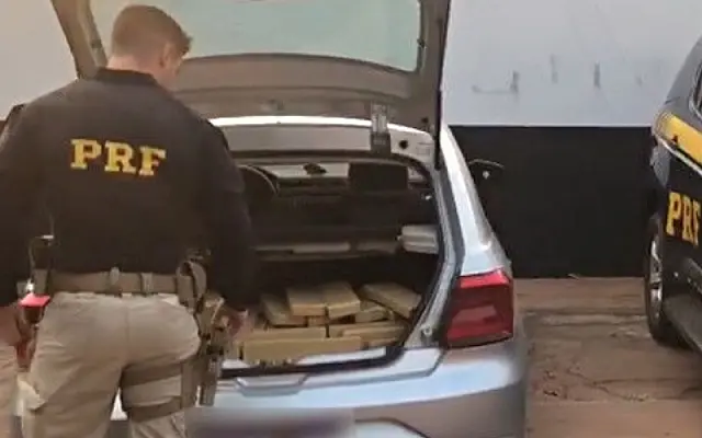 PRF apreende 265 quilos de maconha na região pantaneira
